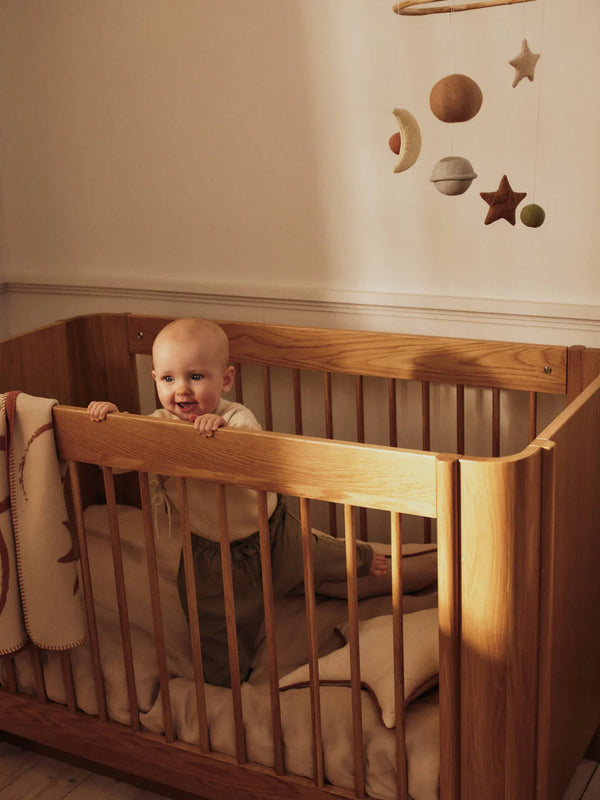 Tilu Sprinkelseng, natural oak