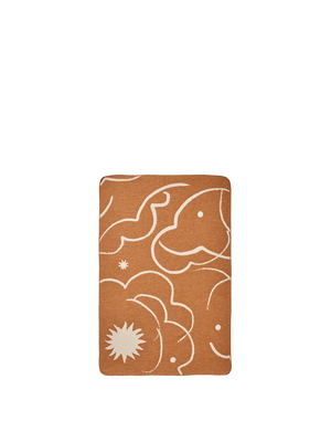Skye Teppe, sienna/parchment