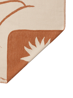Skye Teppe, sienna/parchment