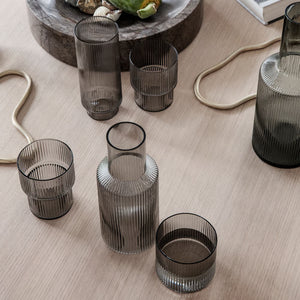 Ripple Long Drink glass 4 stk., clear