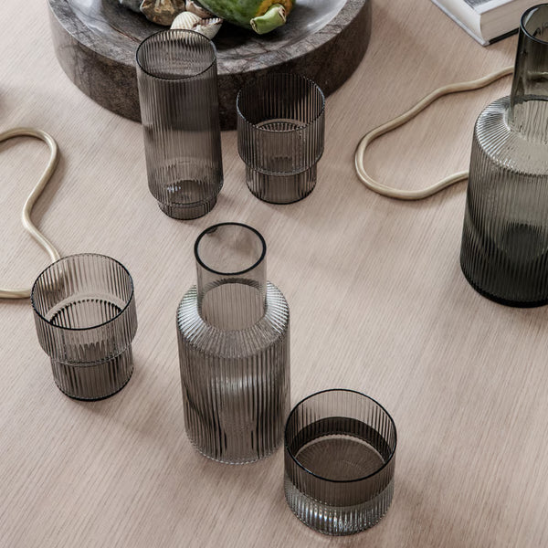 Ripple Long Drink glass 4 stk., clear