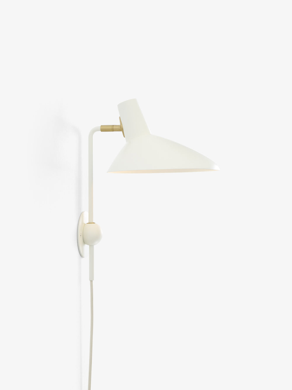 Tripod HM12 Vegglampe, matt white