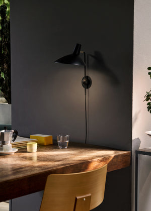 Tripod HM12 Vegglampe, matt black