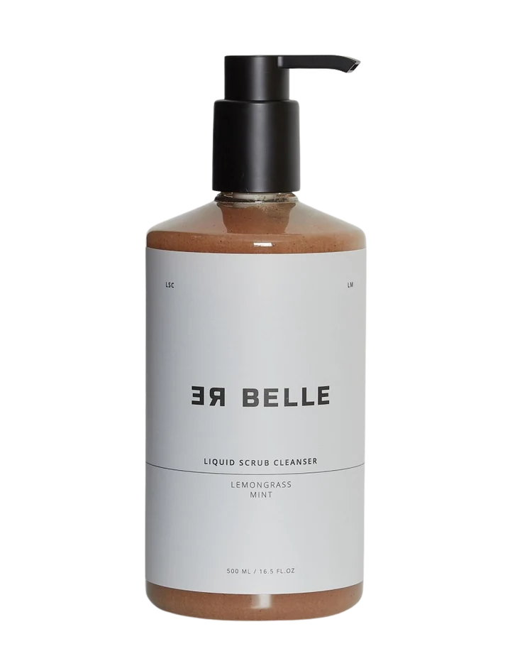 Liquid scrub cleanser