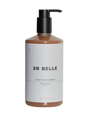 Liquid scrub cleanser