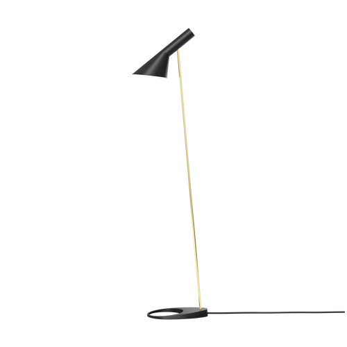 AJ Gulvlampe, sort/brass