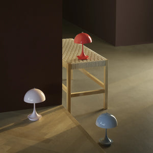 Panthella 160 Portable Lampe, opal rose