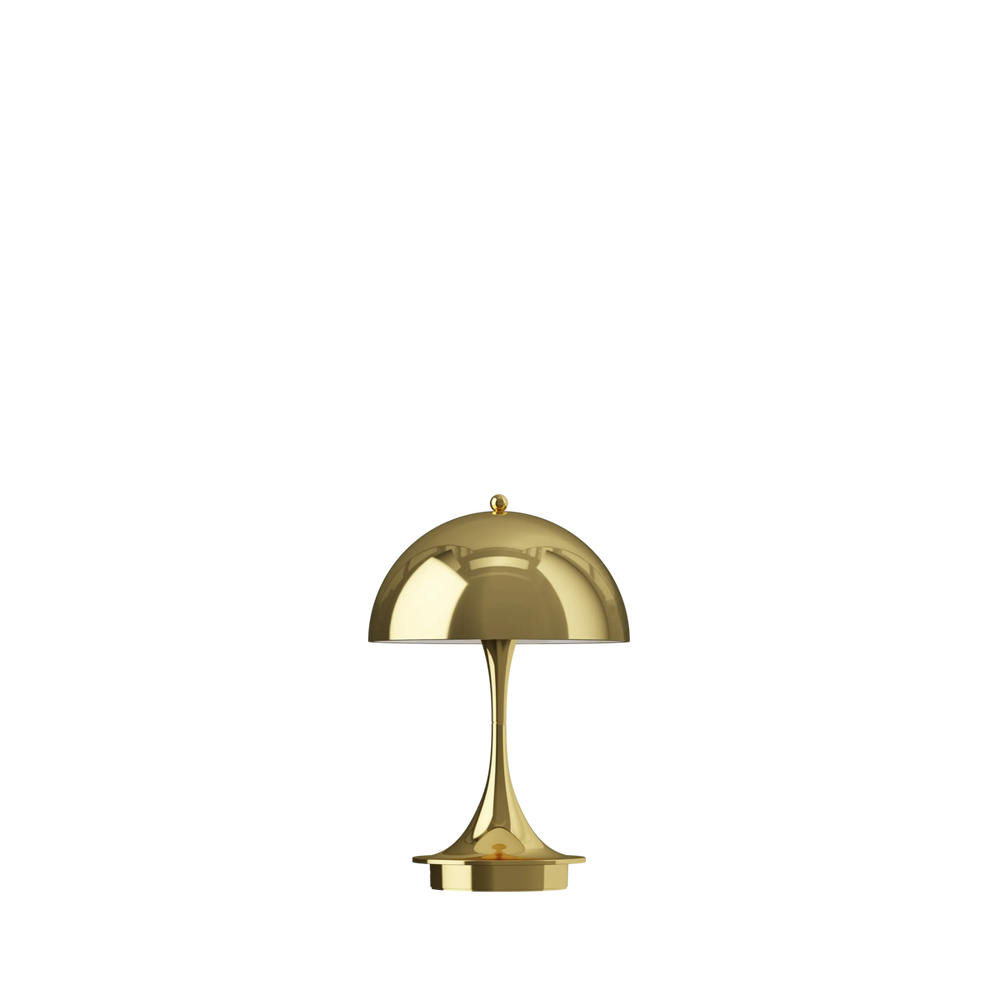 Panthella 160 Portable Lampe, brass metallised