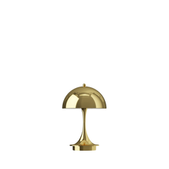 Panthella 160 Portable Lampe, brass metallised