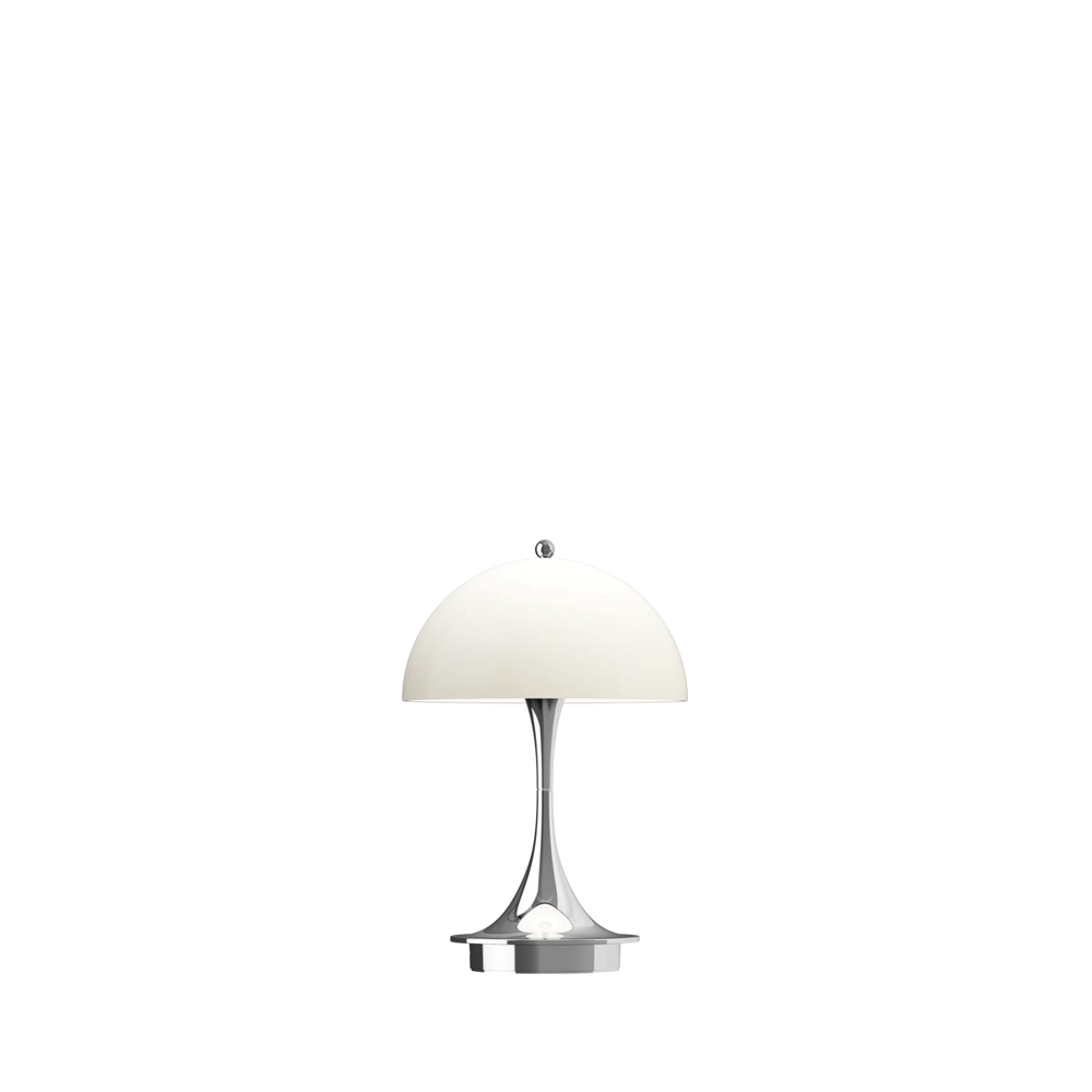 Panthella 160 Portable Lampe, high lustre chrome