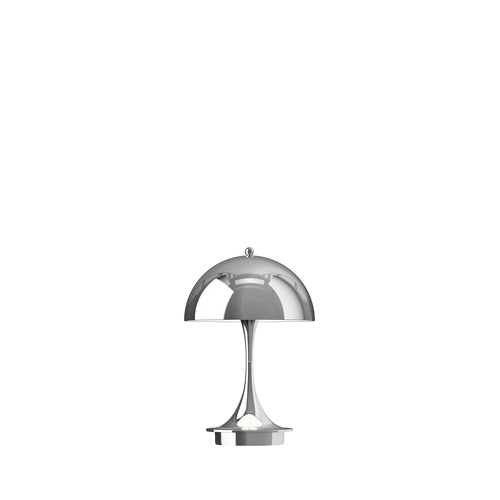Panthella 160 Portable Lampe, high lustre chrome