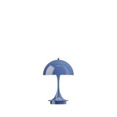 Panthella 160 Portable Lampe, opaque indigo blå