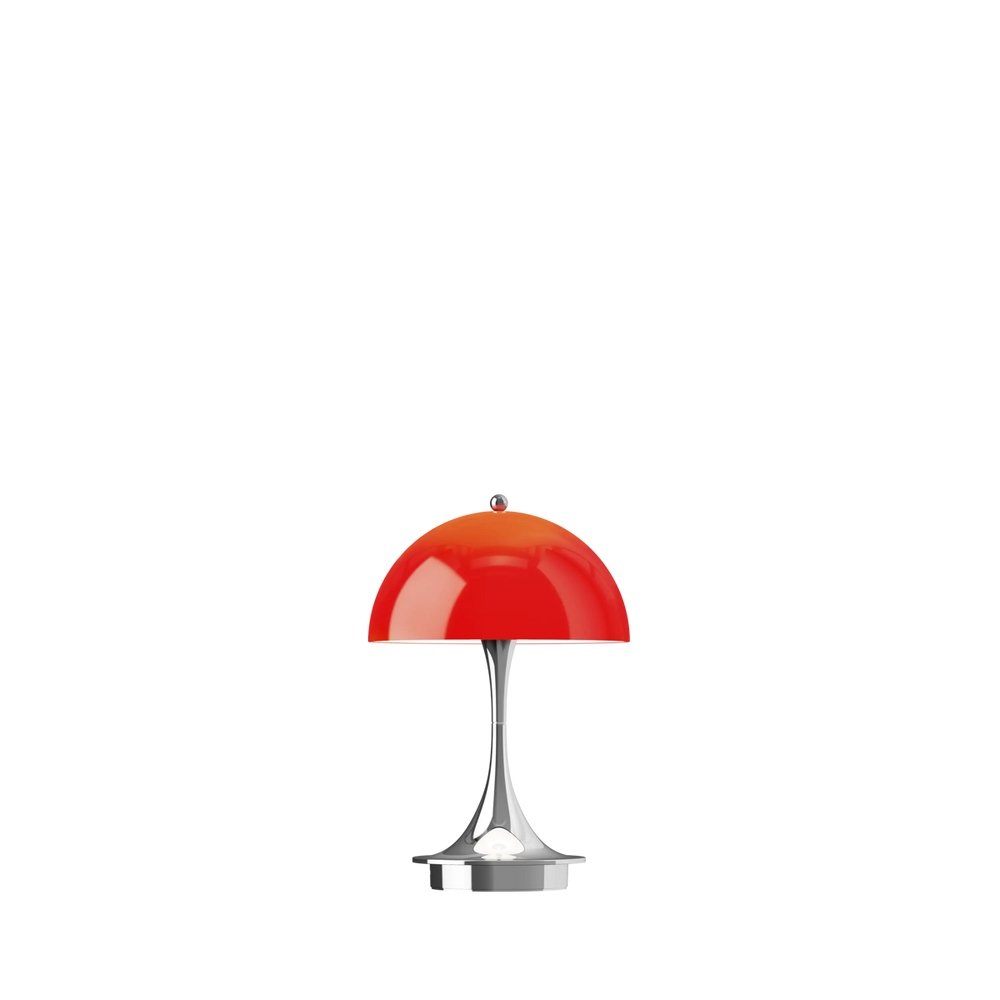 Panthella 160 Portable Lampe The Originals, opal rød