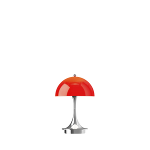 Panthella 160 Portable Lampe The Originals, opal rød