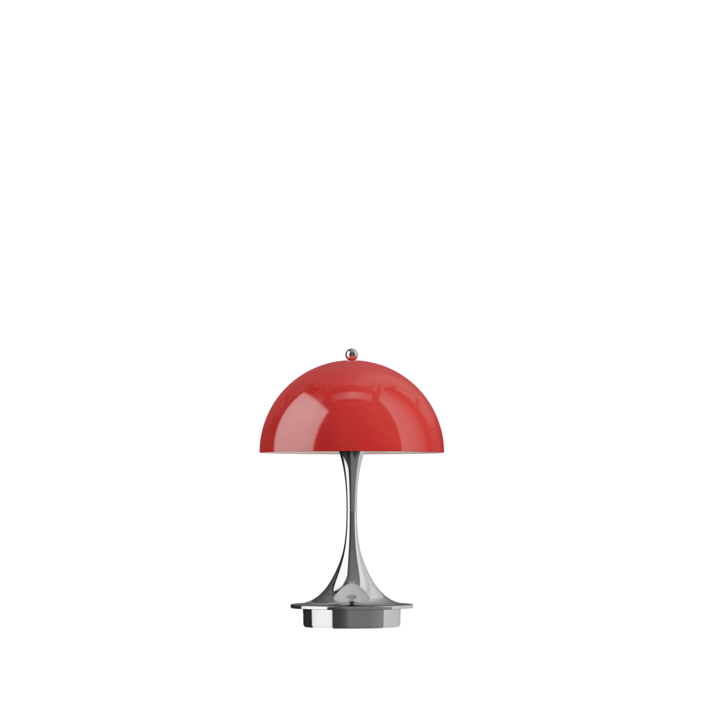 Panthella 160 Portable Lampe The Originals, opal rød