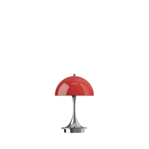 Panthella 160 Portable Lampe The Originals, opal rød