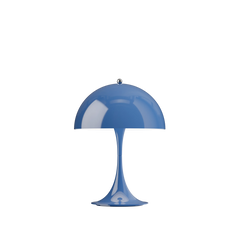 Panthella 250 Portable Lampe, opal indigo blå