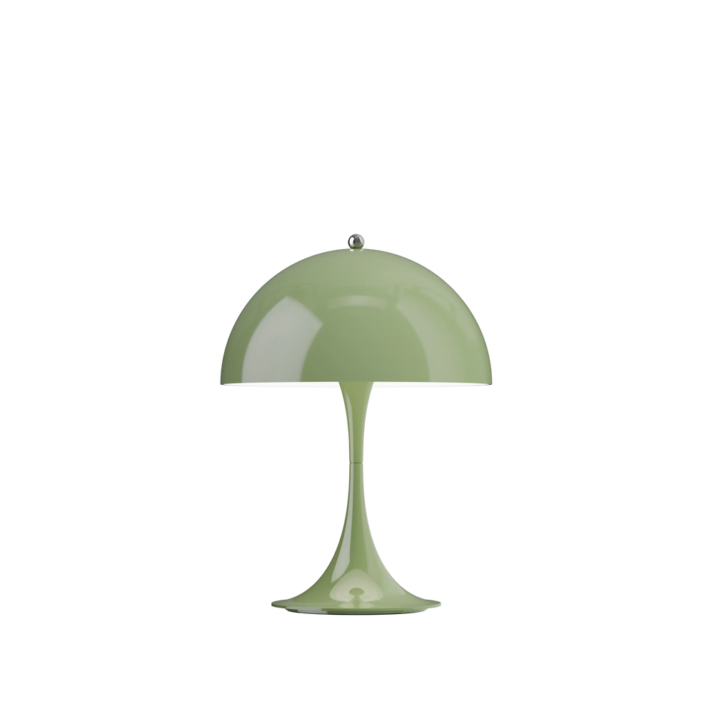 Panthella 250 Portable Lampe, opal mose grønn
