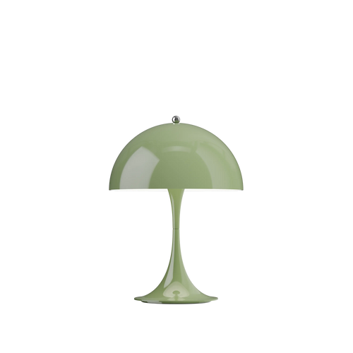 Panthella 250 Portable Lampe, opal mose grønn