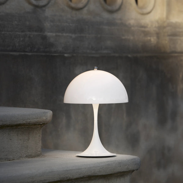 Panthella 250 Portable Lampe, opal hvit