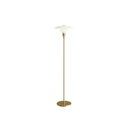 PH 3 1⁄2- 2 1⁄2 Gulvlampe, brass