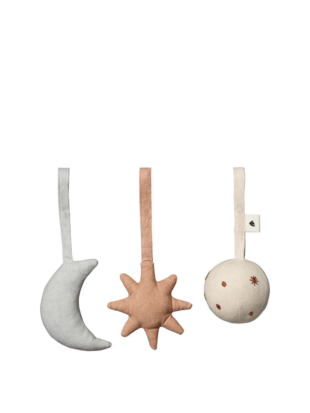 Skye 3-set Babyleker, rose