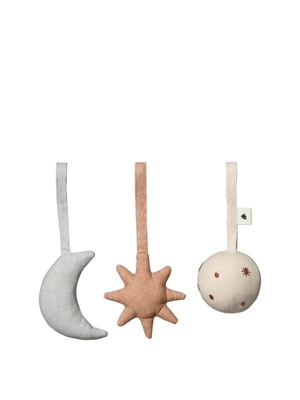 Skye 3-set Babyleker, te grønn