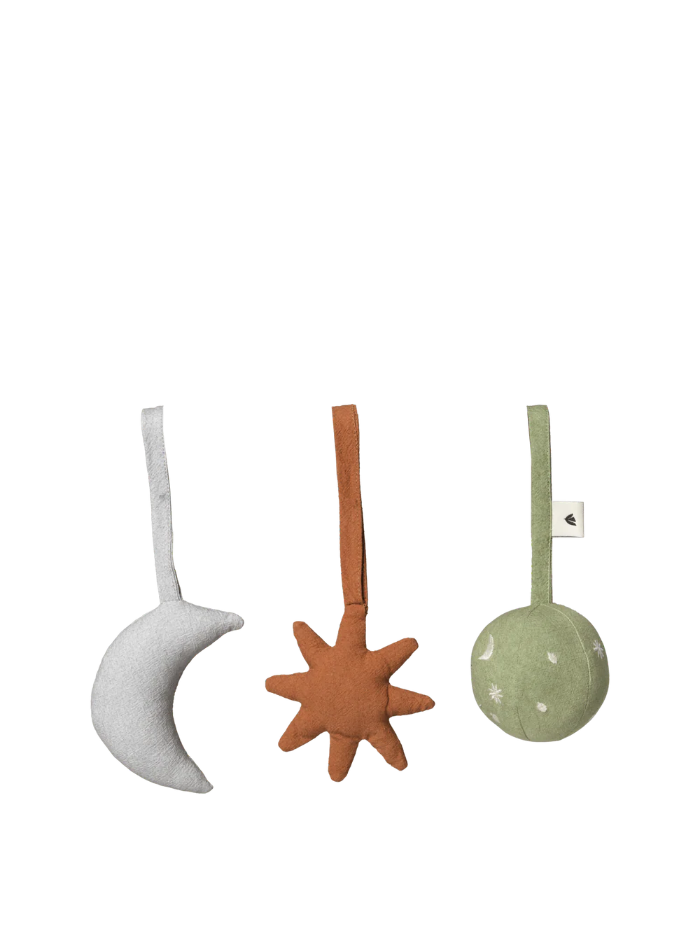 Skye 3-set Babyleker, te grønn
