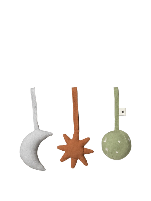 Skye 3-set Babyleker, te grønn