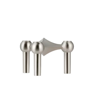 STOFF Nagel Lysestake, brushed chrome