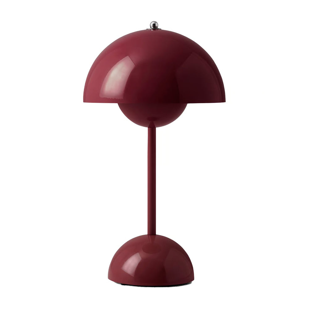 Flowerpot VP9 Oppladbar Bordlampe, dark plum