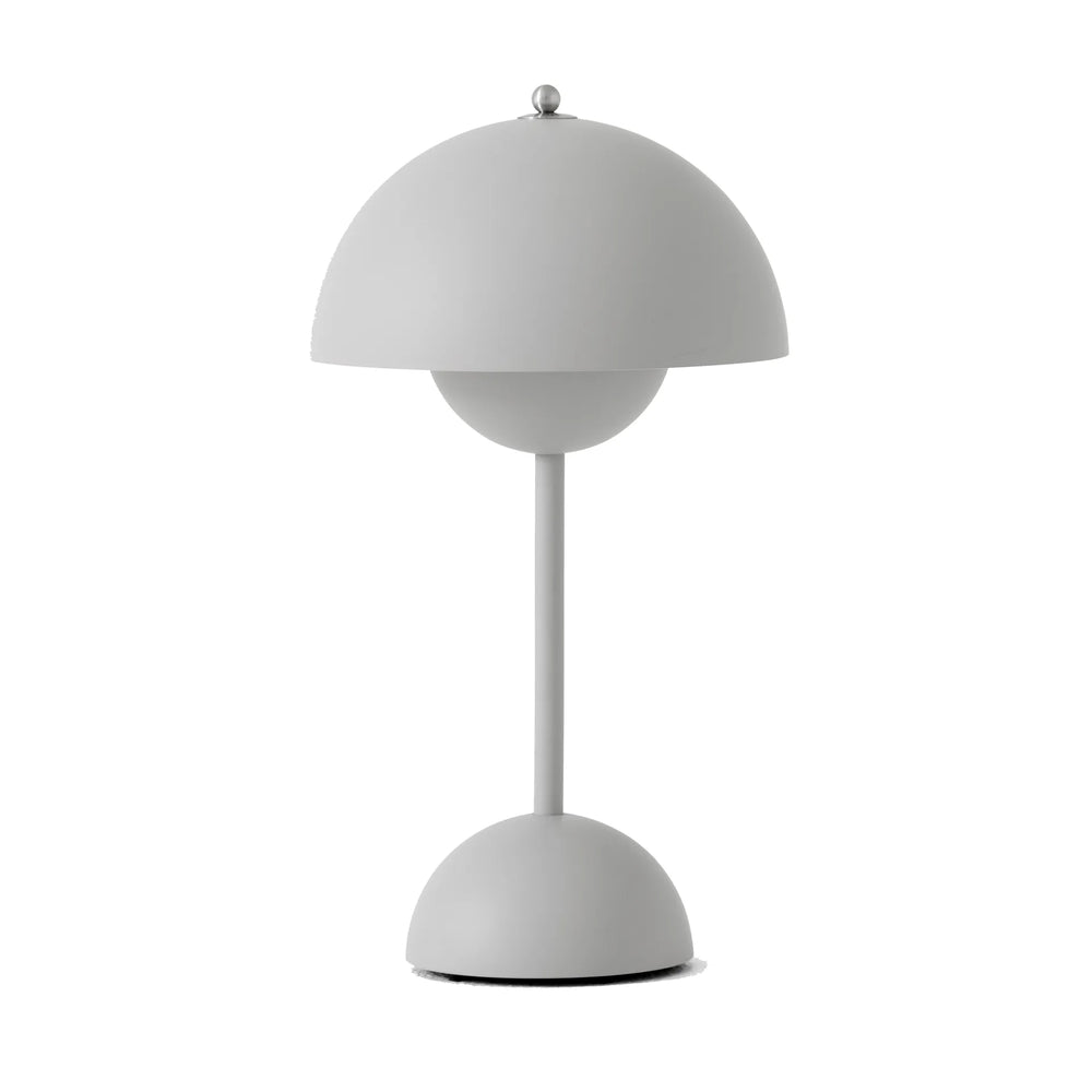 Flowerpot VP9 Oppladbar Bordlampe, matt light grey