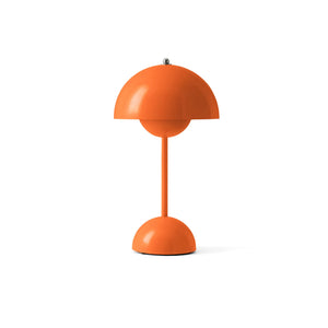 Flowerpot VP9 Oppladbar Bordlampe, zesty orange
