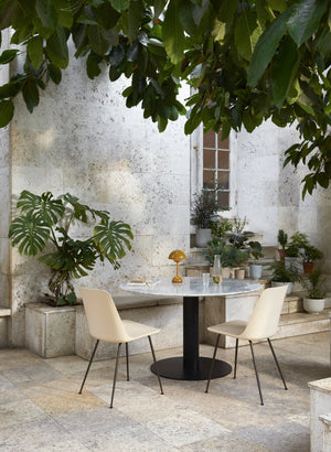 Flowerpot VP9 Oppladbar Bordlampe, mustard