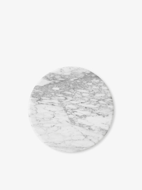 &Tradition Wire Stool VP11 Med Marmortopp, bianco carrara