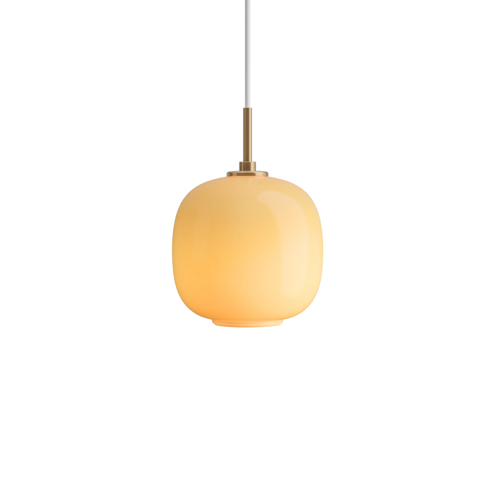 VL 45 Radiohus Pendel, amber 25cm