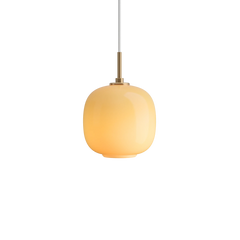 VL 45 Radiohus Pendel, amber 17.5cm