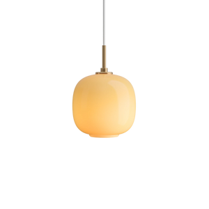 VL 45 Radiohus Pendel, amber 17.5cm