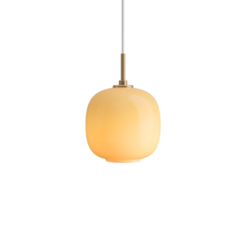 VL 45 Radiohus Pendel, amber 17.5cm