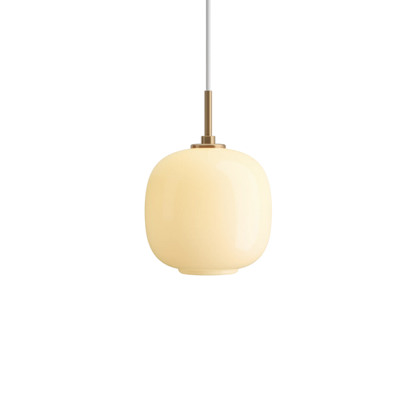 VL 45 Radiohus Pendel, amber 17.5cm