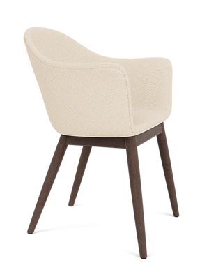 Harbour Dining Chair, Wooden Base, Dark Stained Oak