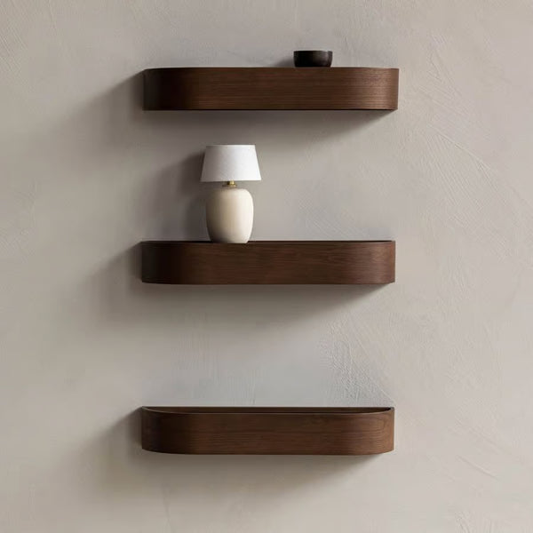 Epoch Shelf, dark stained oak