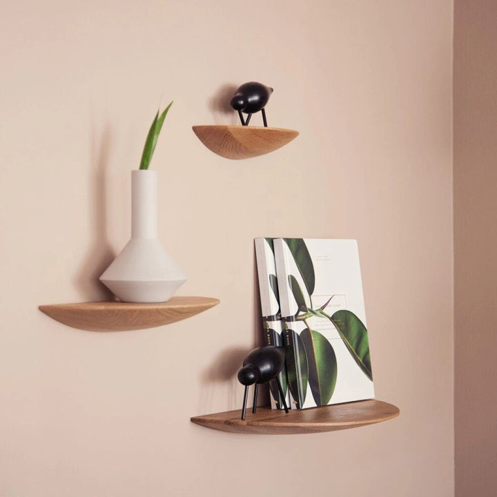 Gridy Fungi Shelf – Light Oak