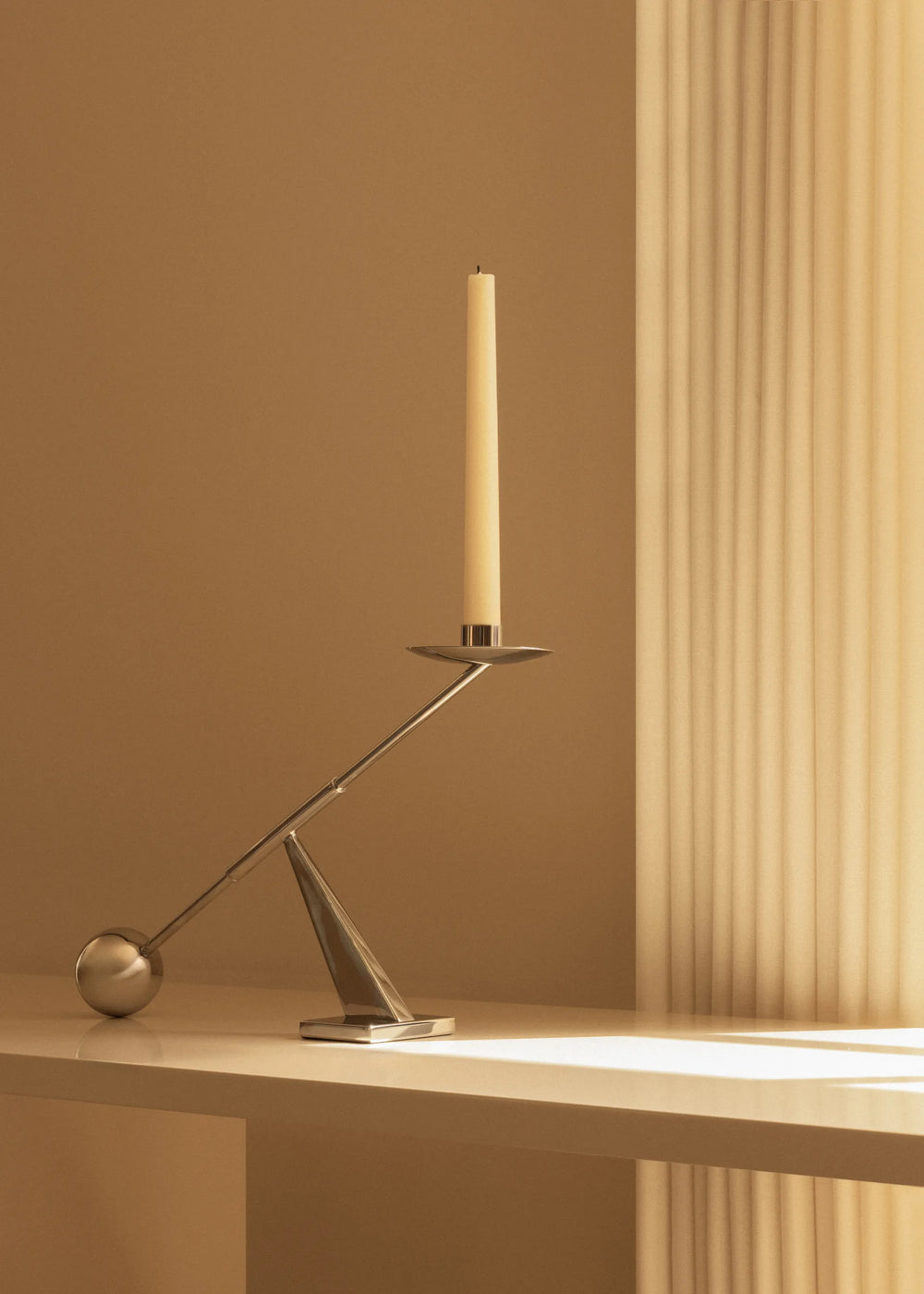 Interconnect Candle Holder, Small – Stain