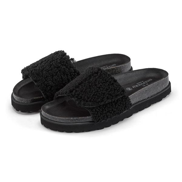 SHEPHERD Katy sandaler, Svart