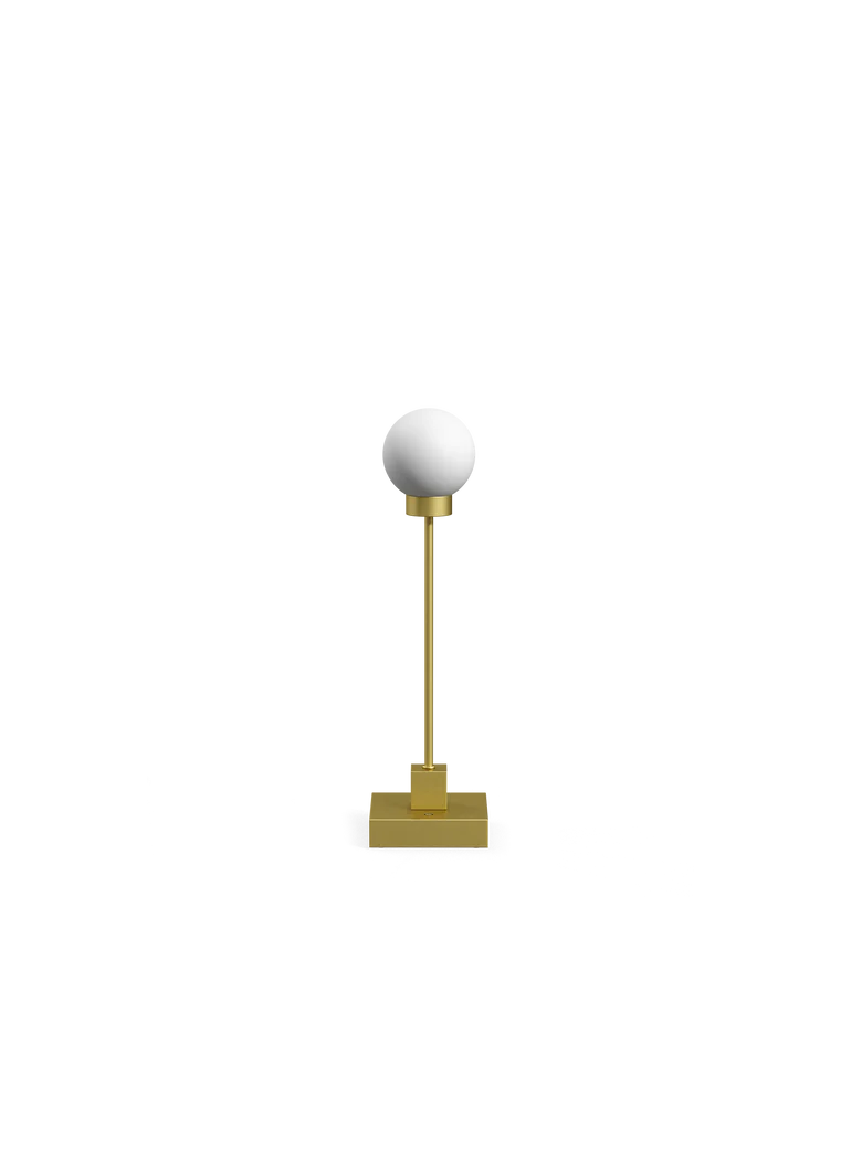 Snowball Portable Tabel Lamp - Brass