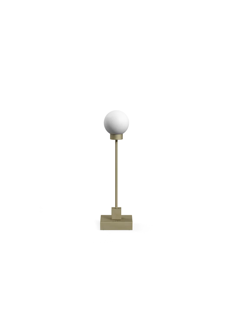Snowball Portable Tabel Lamp - Grey Beige