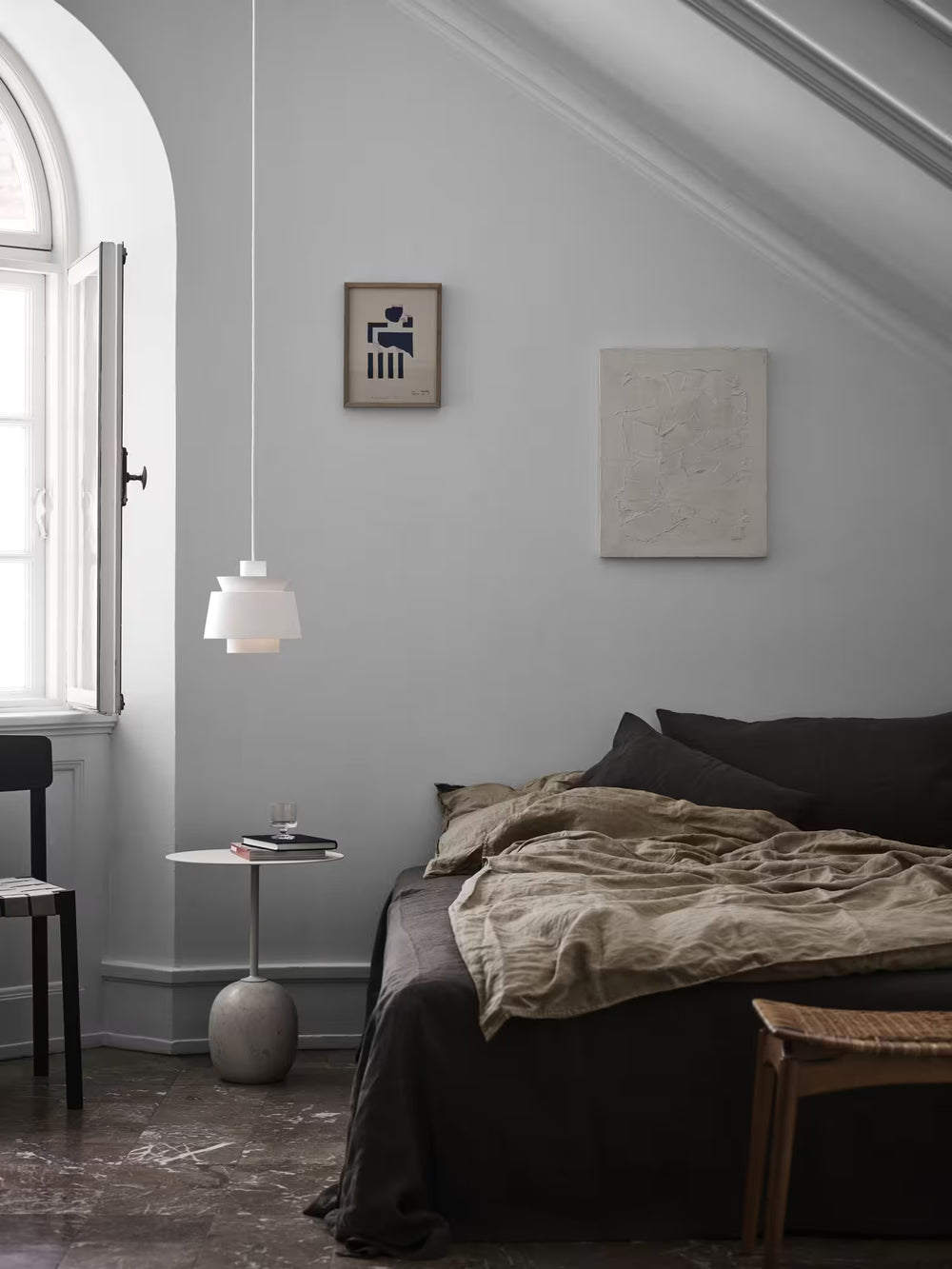 Utzon JU1 Taklampe, matt white