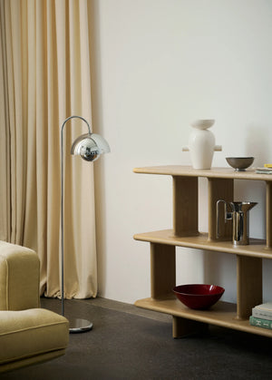 Flowerpot VP12 Gulvlampe, matt black